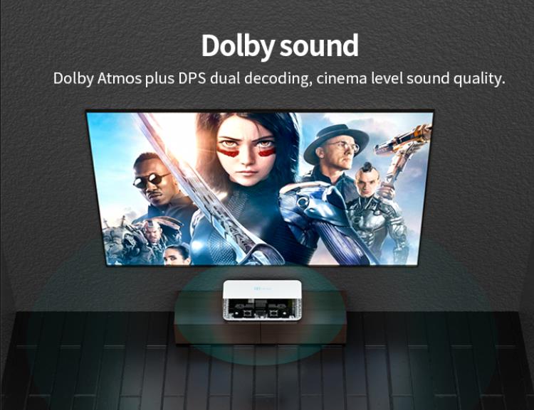 Suara Dolby proyektor TV